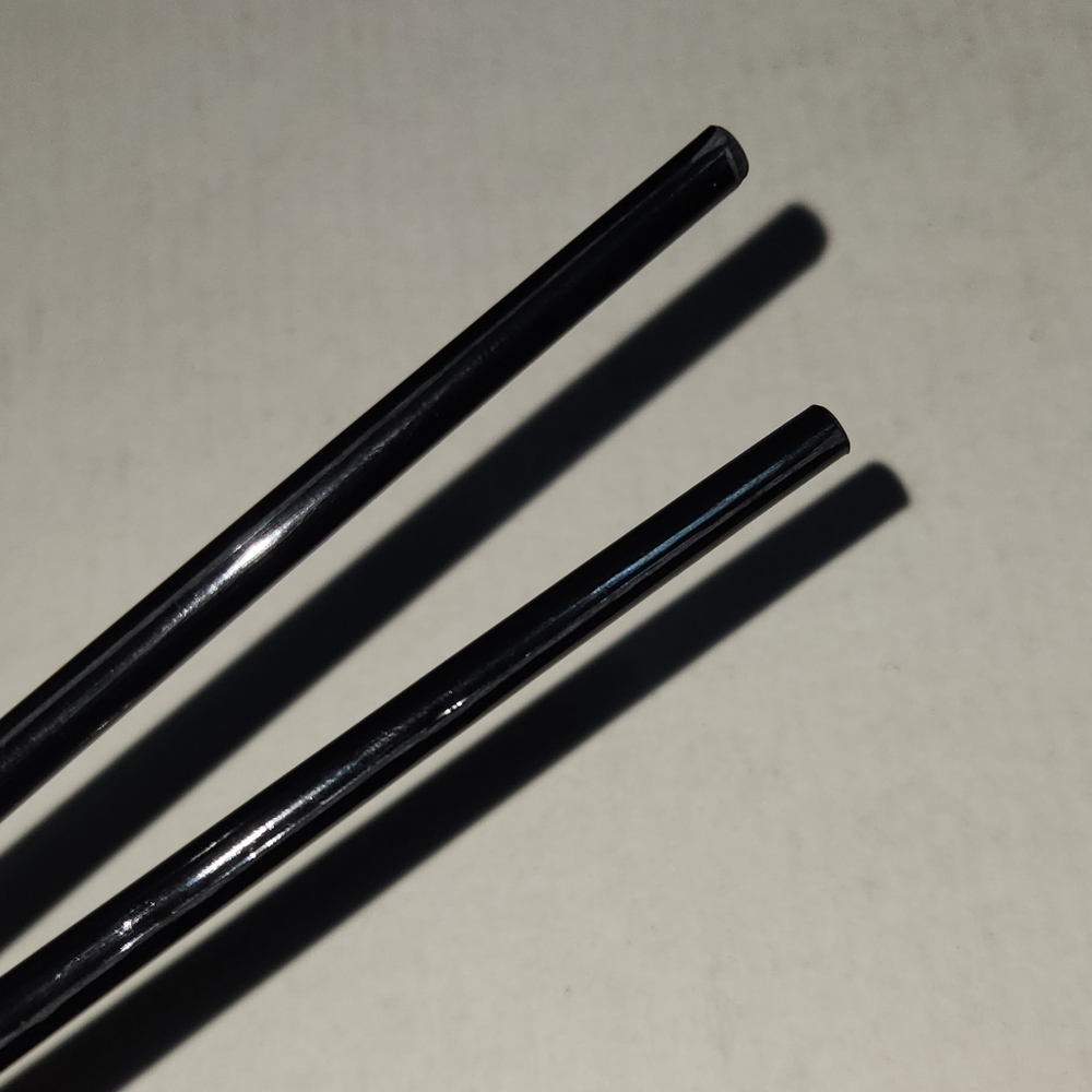 11" Black Steel Chopsticks - Picture 4 of 5